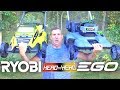 EGO VS RYOBI - Best Cordless Battery Powered Lawn Mower Review