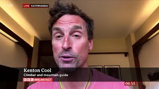 Kenton Cool (Scaled Mount Everest For The 18th Time) On BBC Breakfast [15.05.2024]