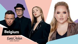 Eurovisioncalls Hooverphonic - Belgium 🇧🇪 with NikkieTutorials