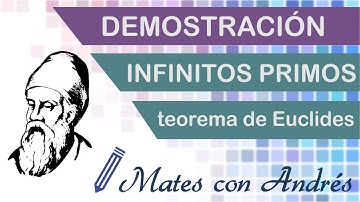 Demostración de que Existen Infinitos Números Primos (teorema de Euclides)