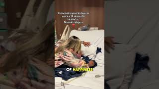 This mother got the call that her son had come out of a coma after 16 days 💓 #amazing #emotional