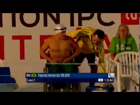 Swimming - men's 100m breaststroke SB6  - 2013 IPC Swimming World Championships Montreal