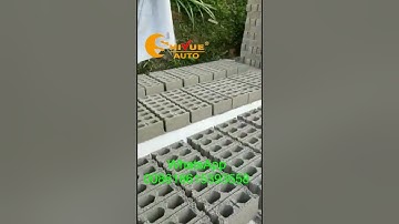 QMY6-25 block machine working in Jamaica