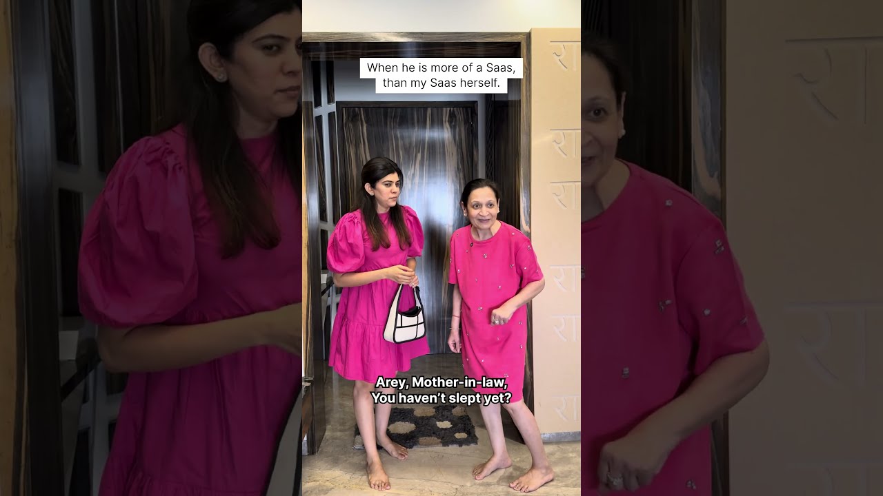 The Real Saas Couple Couplefunny Motherinlaw Relatable Saasbahu Funny Familygoals