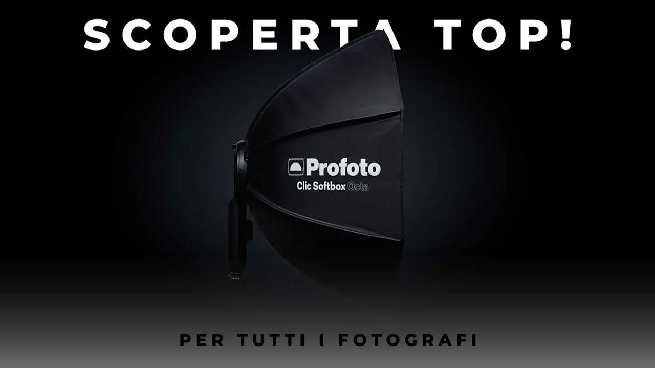 RIVELAZIONE: Il mio NUOVO tool FOTOGRAFICO! - PROFOTO Clic Softbox Octa