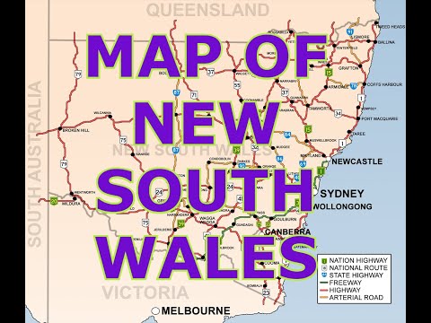 Video: Nuovo Galles del Sud settentrionale - Guidando verso nord da Sydney