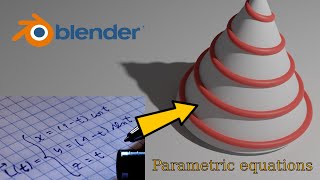 01 - How to draw parametric lines (Blender mathematics)