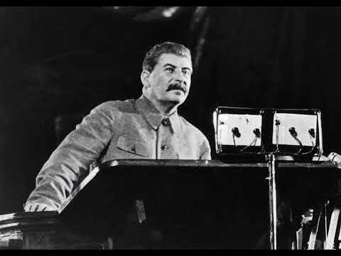 Stalin's Radio Broadcast, July 3, 1941