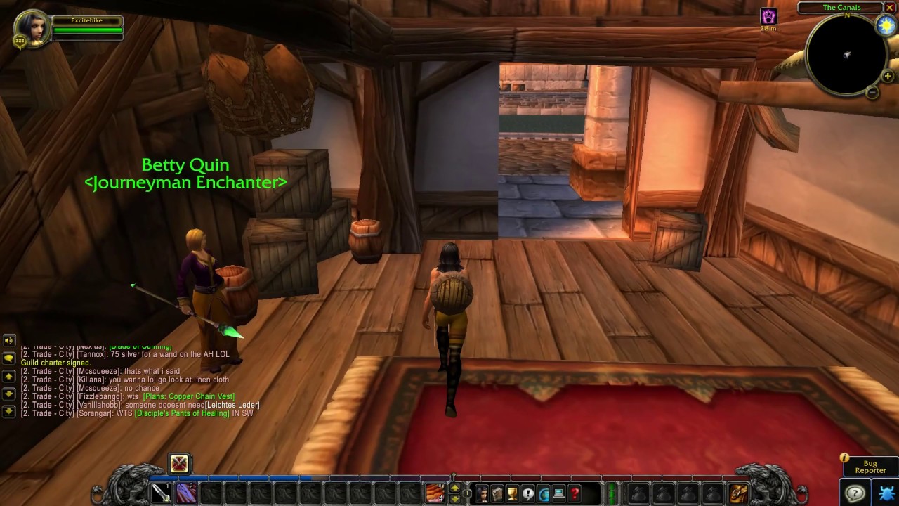 Stormwind Enchanting Trainer location - WoW Classic - YouTube.