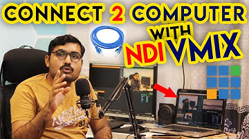 How To Connect Two Computer Vmix With NDI | How to connect vmix to vmix