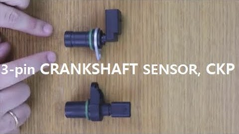 SIMPLE 3-pin CRANKSHAFT POSITION SENSOR, CKP, Crankshaft Position Sensor failure check
