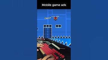 Mobile game ads be like pt.2 😭😭#geometrydash #mobilegame #mobilegameads