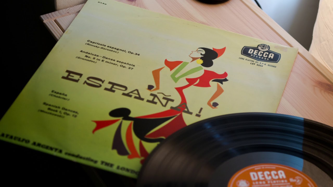 Argenta The London Symphony Orchestra ‎– España 1958 LP - YouTube