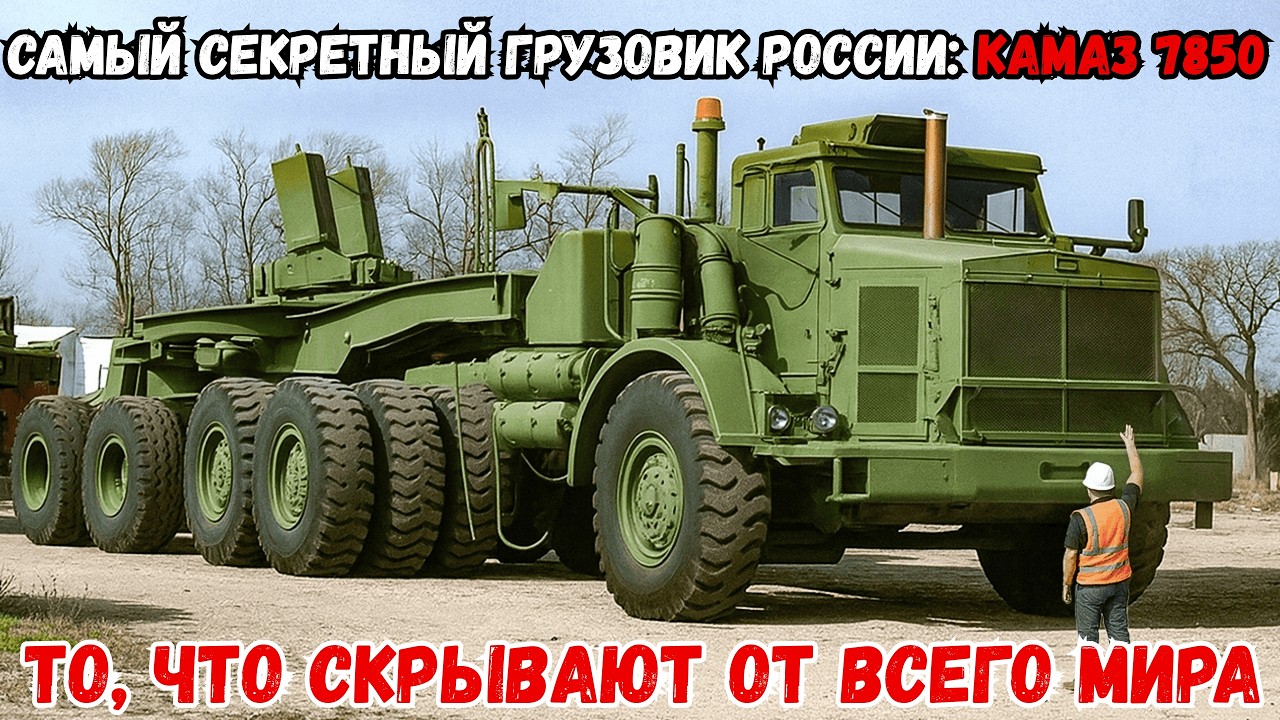 Самые БОЛЬШИЕ ВОЕННЫЕ ВНЕДОРОЖНИКИ, о существовании которых вы даже не знали