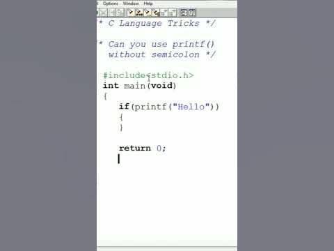C Programming Tricks #1 | C Coding Tricks #shorts - YouTube