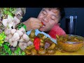 SPICY MUSHROOM 🍄🍄 MUKBANG & RECIPE 😱😱 King Chilli 🌶🌶 & Watermelon 🍉🍉🍉