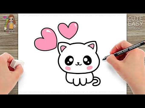 cute cat drawings