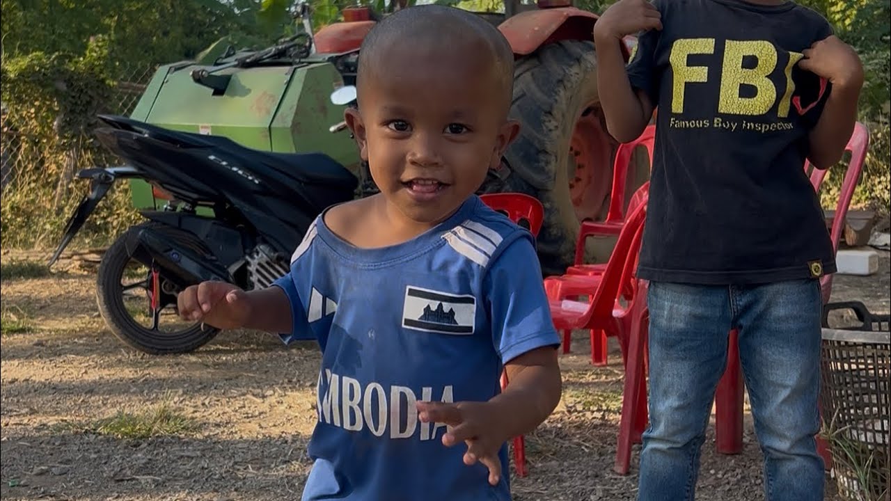 អូនតឿពូកែបង្វិលកងជាងគេ😍😅