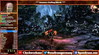 God of War 3 Remastered any% NG+ (PS4 only route) WR [58:13] Part1