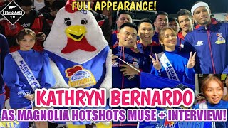 Kathryn Bernardo Full Appearance As Magnolia Hotshots Muse & Message For The Fans L Pba Muse 2020