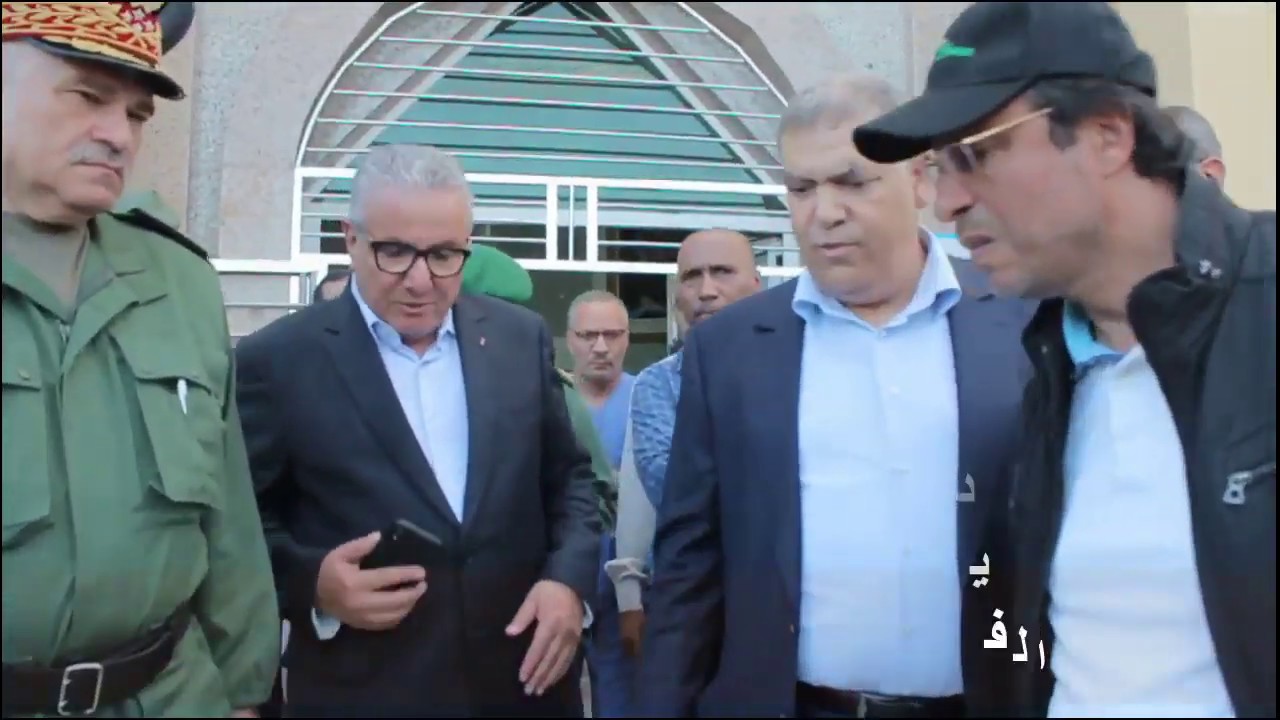الرشيدية ..الوزير لفتيت وعمارة والجنرال حرامو في زيارة تفقدية لضحايا فاجعة وادي الدرمشان