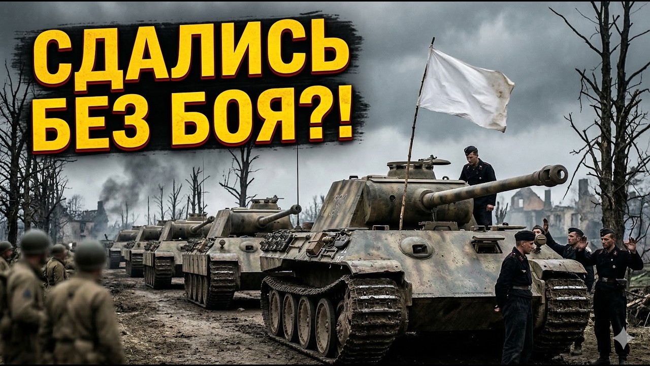 Почему колонна «Пантер» сдалась без боя? Секрет фанерных мин и ржавых ведер