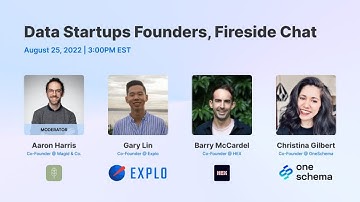 Fireside Chat with Data Startup Founders