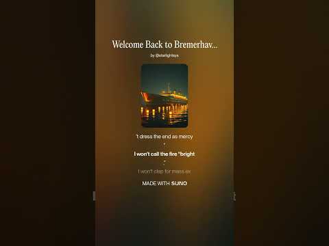 chroma.sys - Welcome Back to Bremerhaven (Earnest Gold - Ship of Fools Love Theme) (Swingle)