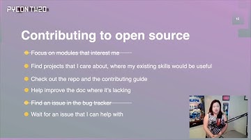 Oops! I Became an Open Source Maintainer!｜Mariatta Wijaya｜主題演講 Keynotes｜PyCon TW 2020