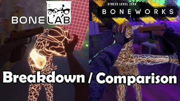 BONELAB - All Details You Have Missed | BONELAB VS BONEWORKS | PC VR VS Quest 2 & More!