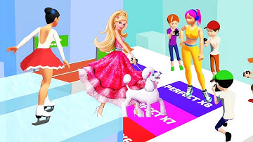 Shoe Race💃Gameplay Android, iOS/Shoe Race 1 Vs 9999 👰Part 2