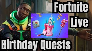 New Birthday Quests Event Update + Use Code Zohma - Fortnite Battle Royale Live