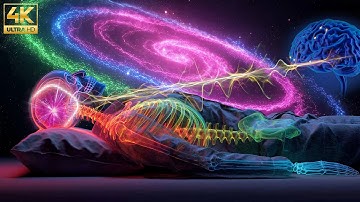 432Hz + 528Hz + 963Hz + 741Hz | Brain Massage While You Sleep, Stop Overthinking, Worry & Stress