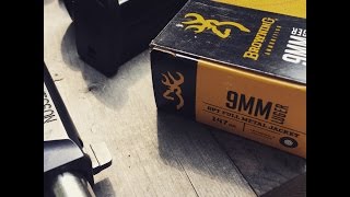 9x19mm, 147gr FMJ (B191800091) Browning BPT Velocity/Function Test