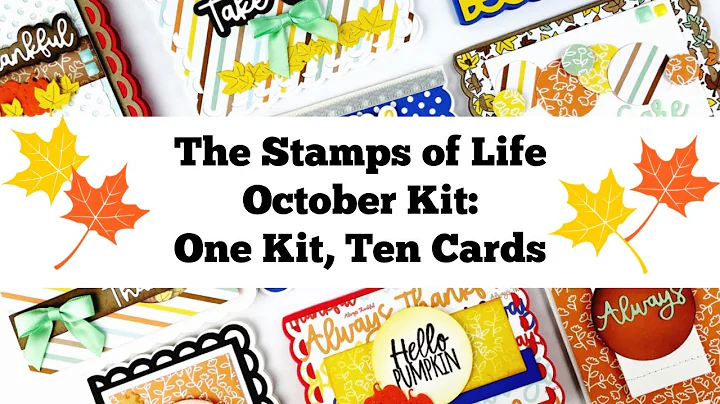 The Stamps of Life October "Always Thankful" Card Kit: One Kit,10 Cards