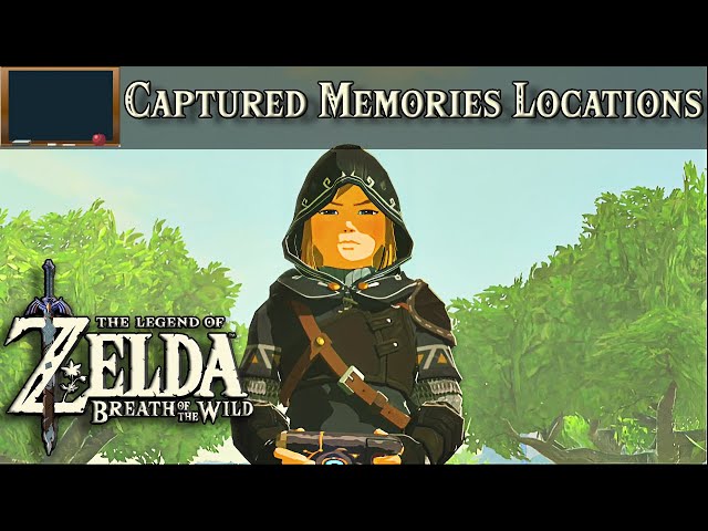 The Legend of Zelda Breath of the Wild Captured Memories locations