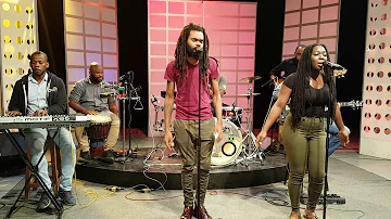 Dre Island performed the fan favourite 'We Pray' (TVJ Smile Jamaica) - July 26 2018