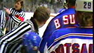 Islanders vs Rangers 4/18/82 Partial Footage