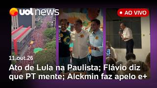 Lula on Avenida Paulista; TSE orders WhatsApp to suspend pro-president channel; Flávio says PT is... screenshot 1