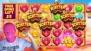 30 SPINS ON A $6000 CANDY BLITZ BONUS BUY! (MAX WIN?!) screenshot 4