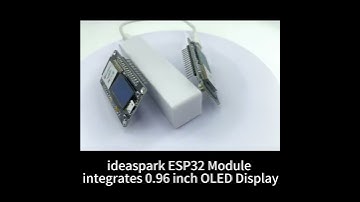 ideaspark® ESP32 Development Board with 0.96 Inch OLED