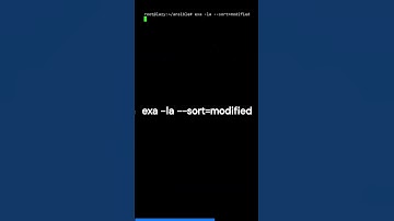"ls" command in #linux is boring... I