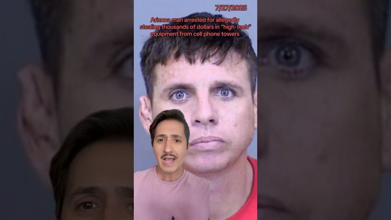 Arizona man arrested for allegedly stealing thousands in “high-tech” equipment