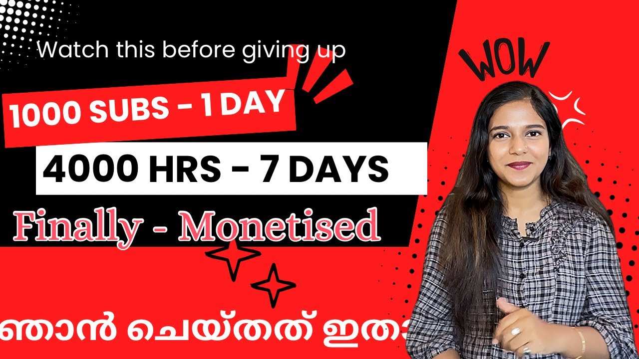 Youtube 2025 “NO Niche, NO Daily videos” – പിന്നെ ഇങ്ങനെ Monetise ആയി??!! Let me help you 😊