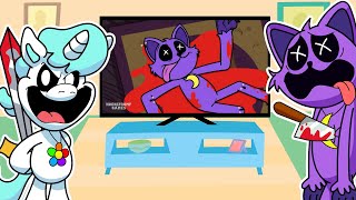 CATNAP REACTS to Who KILLED CATNAP? POPPY PLAYTIME 3 Animation