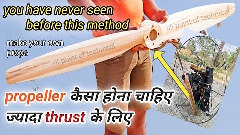how to make wooden propeller for paramotor | learn step by step with new method | #best  #propeller