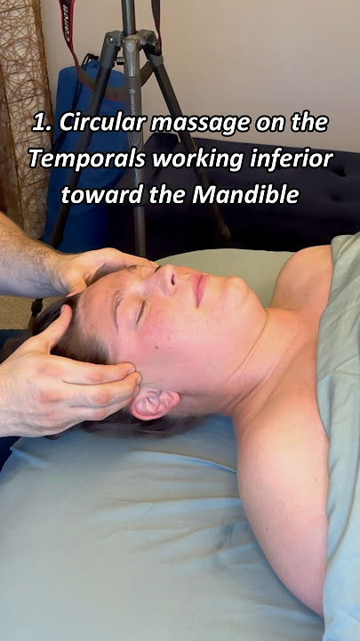 TMJ Massage for Pain or Clicking in the Jaw