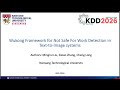 KDD 2026 - Wukong Framework for Not Safe For Work Detection in Text-to-Image Systems