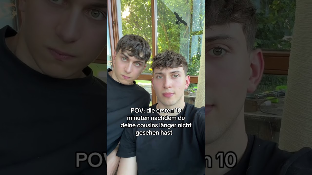 Danach aber beste Freunde 😂
