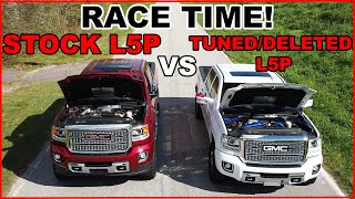 REAL LIFE TEST OF STOCK VS MODIFIED DURAMAX!